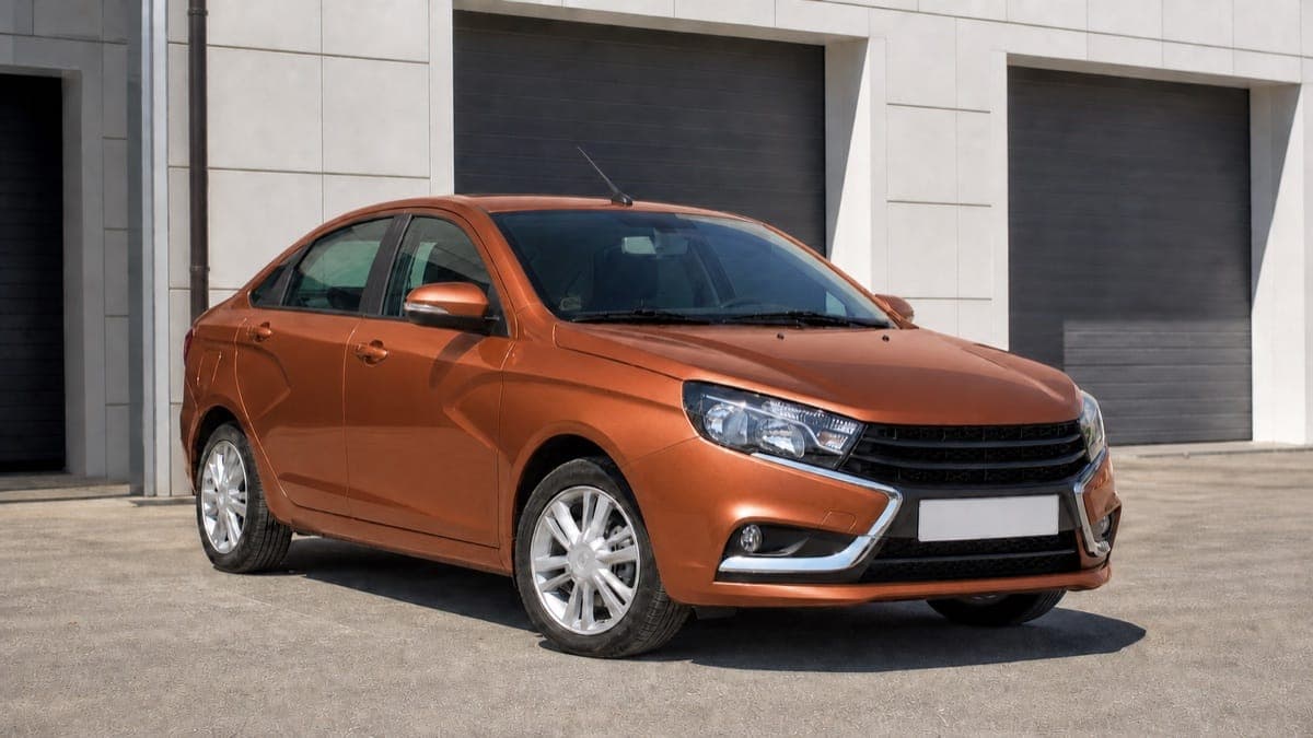 Lada Vesta, иллюстрация модели